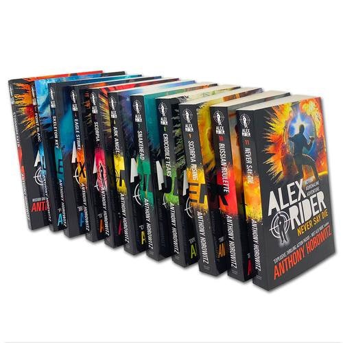 Walker Books Alex Rider Collection By Anthony Horowitz - 11 Books Box Set