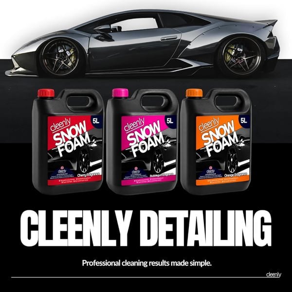 Cleenly Orange Snow Foam - High Performance Formula with Super Thick Foam 20L