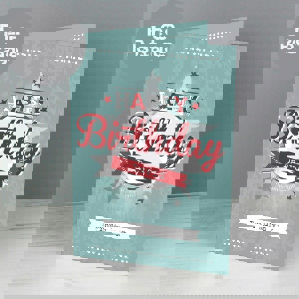 Personalised Memento Company Personalised 50s Retro Card