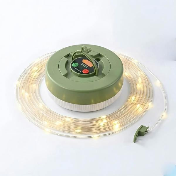Milagro Corda Solar Lamp 9000K + 8M 3000K Ip44 Green