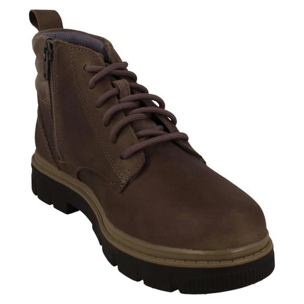 Clarks Boys Clarks Lace Up Ankle Boots Lorcam Trail