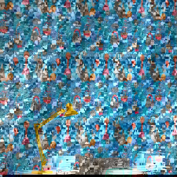 Hoopla Walls Ships Ahoy! - Ocean Mix 10m Wallpaper