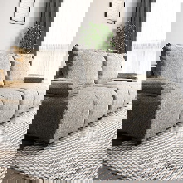 Hank L10 Four Seater Sofa, Linen-Weilai Concept-Weilai Concept