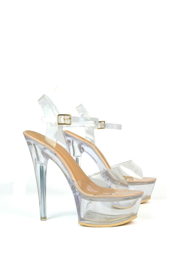 XY LONDON High Platform Stiletto Heel Sandals