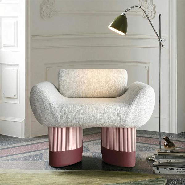 Weilai Concept Egle Armchair, Boucle