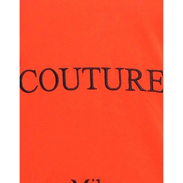 Moschino Couture Gloss Logo Orange T-Shirt