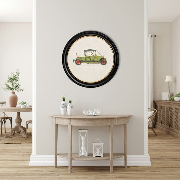 Exceptional Art 1912 VERMOREL 12/16 in Round Frame