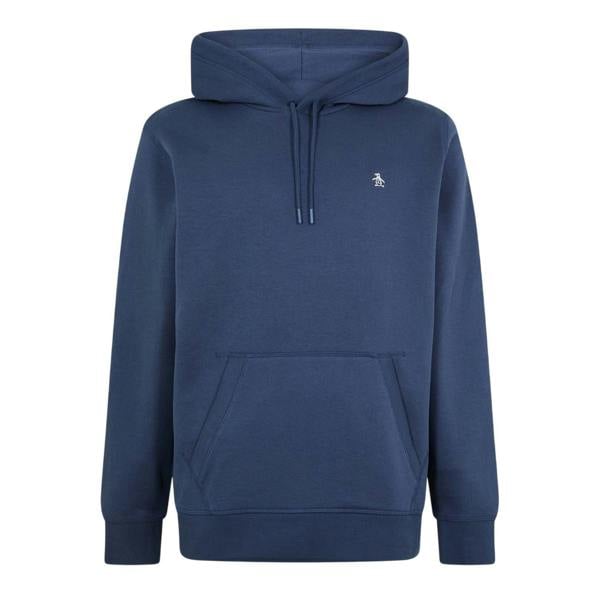 Original Penguin Mens Fleece Hoodie - Yale Blue - 