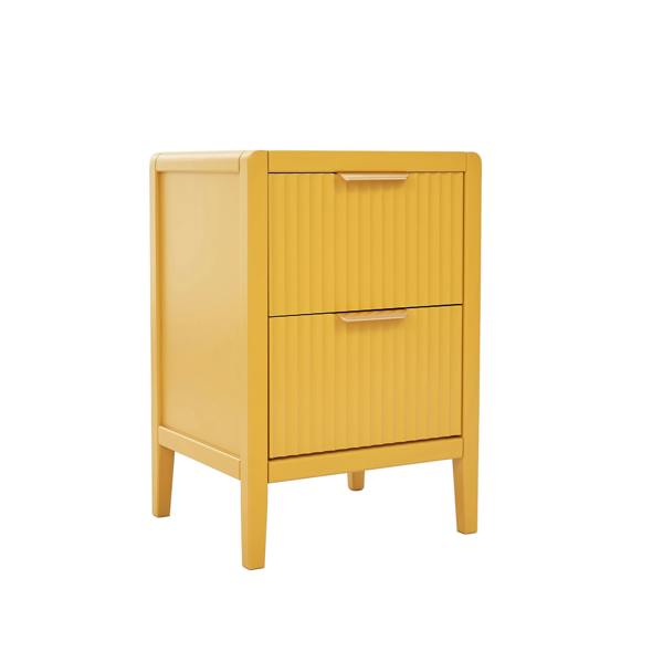 Cabinet Bits Castel 2 Drawer  Bedside Table