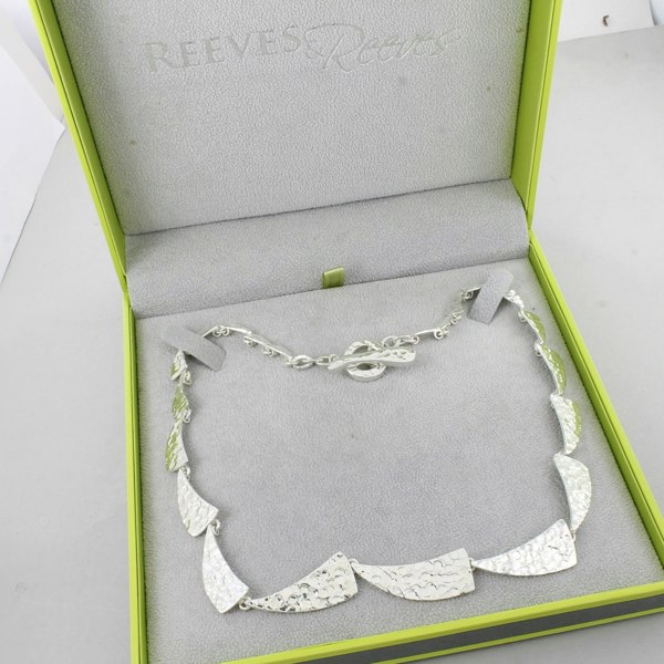 Hammered Sails Necklace - Reeves & Reeves