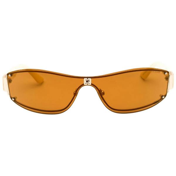Guess Gu00263 32G Gold / Brown Mirror Sunglasses Female 00X0X120 One Size