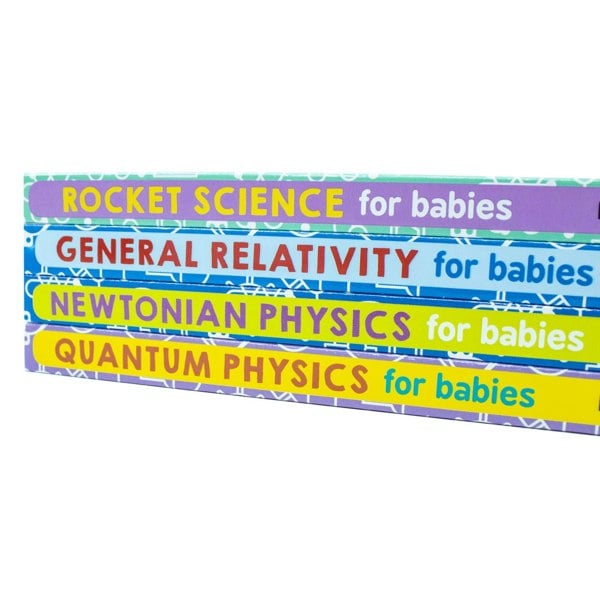 Baby University Four-Book Set (Quantum Physics, Rocket Science, General Relativity, Newtonian Physics)
