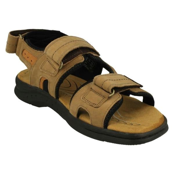 Clarks Mens Clarks Ultimate Comfort Adjustable Sandals Hapsford Trail