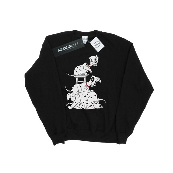 Disney Girls 101 Dalmatians Chair Sweatshirt - Black