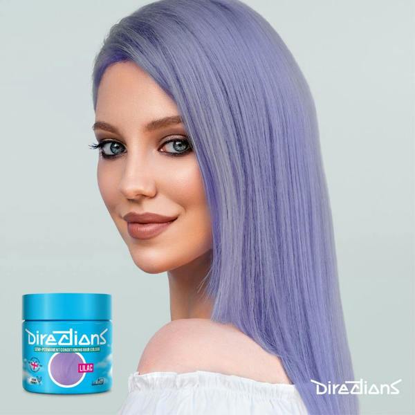 Directions 4 x La Riche Directions Semi-Permanent Hair Color 100ml Tubs - Lilac