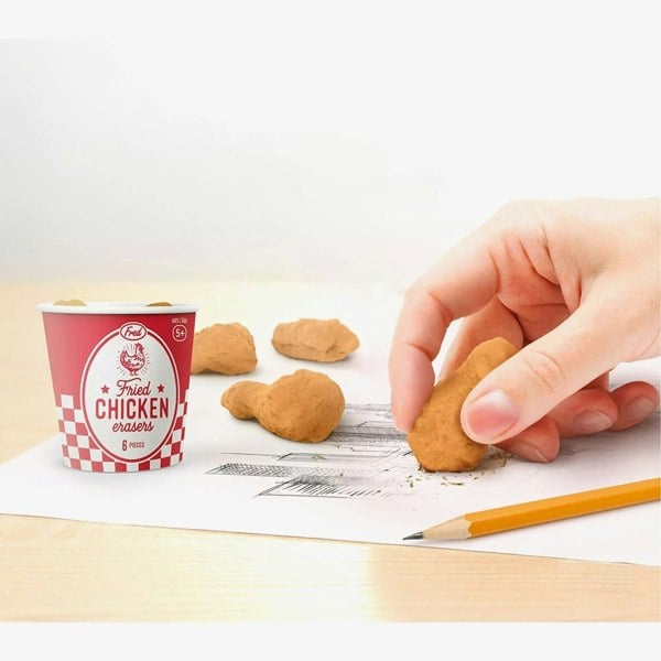 T. H. Baker Fred Fried Chicken Erasers Gift 5246943