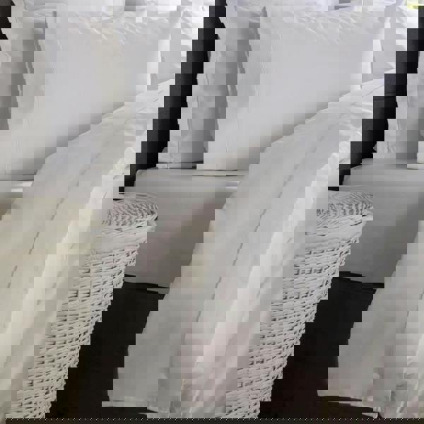 Belledorm Ultralux 1000 Thread Count Extra Deep Fitted Sheet - White - 