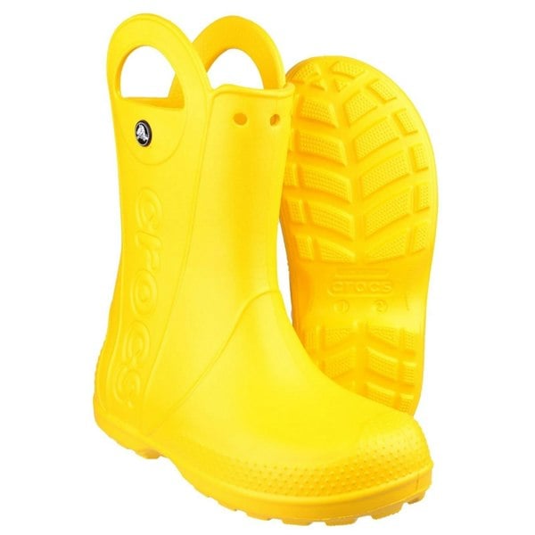 Crocs Handle It Rain Thermoplastic Yellow Wellington Boots