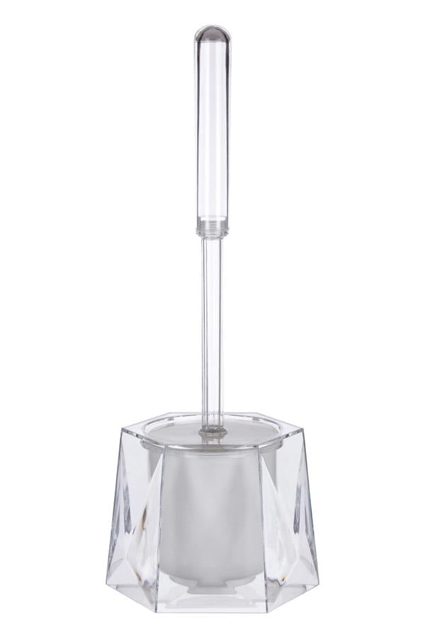 Dow Clear Acrylic Toilet Brush Holder
