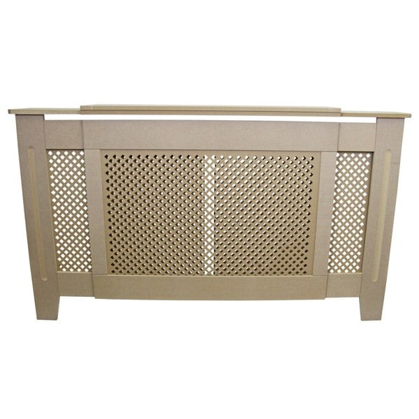 Monstershop Adjustable Radiator Cover MDF - Unfinished (1400mm - 1920mm)