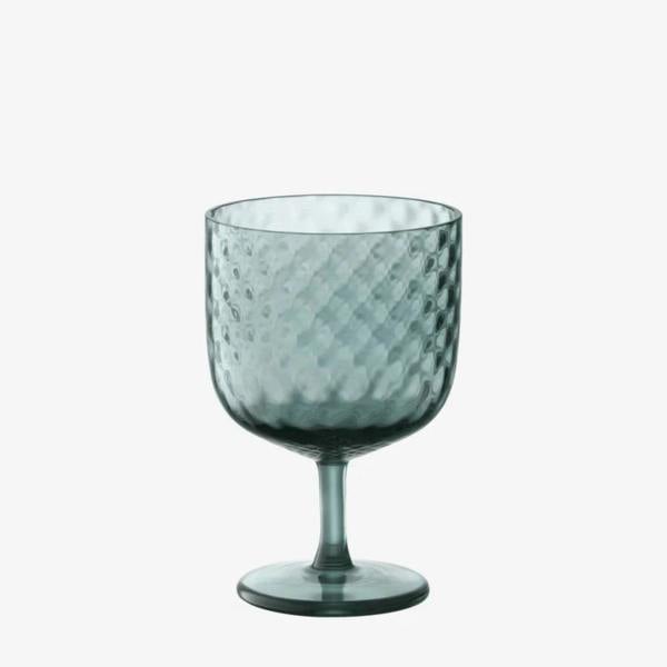 LSA Dapple Wine Glass 325ml Set of 2 Blue