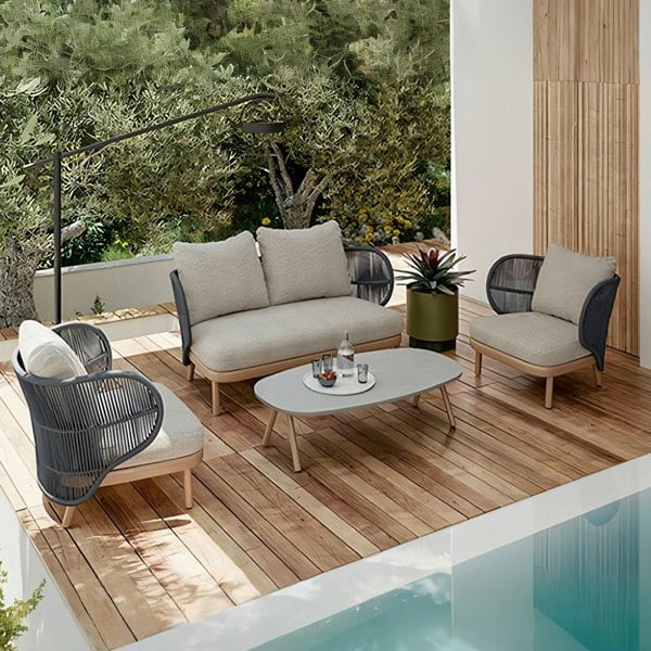 Temescal Armchair, Outdoor Furniture-Weilai Concept-Weilai Concept