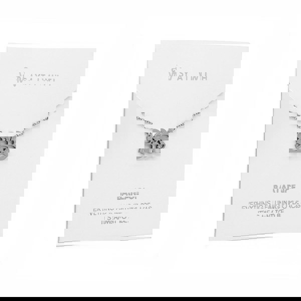 Say It With Angel Number Necklace - Silver 888