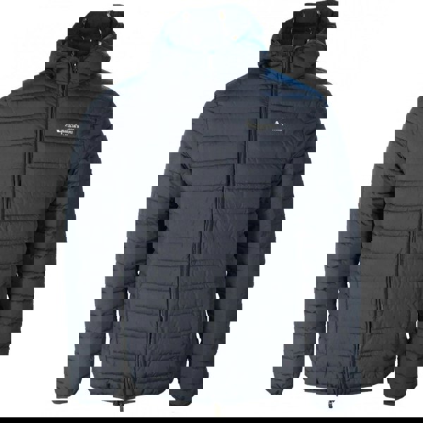 Aquascutum ACTIVE 100GR HOODED JACKET FW23 JK011 11 Navy Blue Jacket Mens M