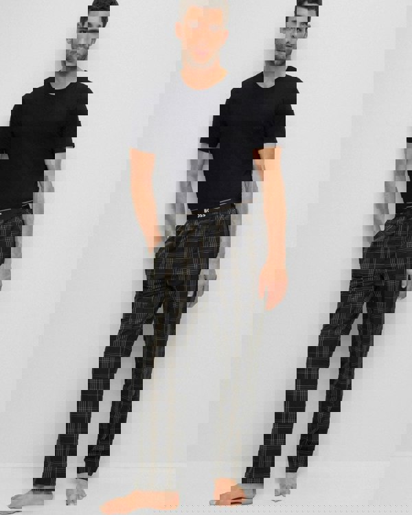 BOSS Orange 3 Pack Classic Regular Fit Crew Neck Mens T-Shirts NOS - Black 001