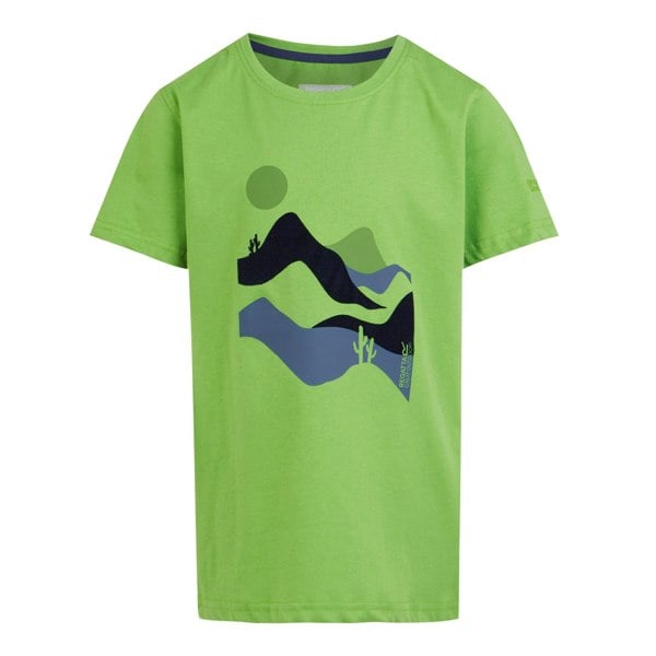 Regatta Childrens/Kids Bosley VII Mountain T-Shirt - Piquant Green