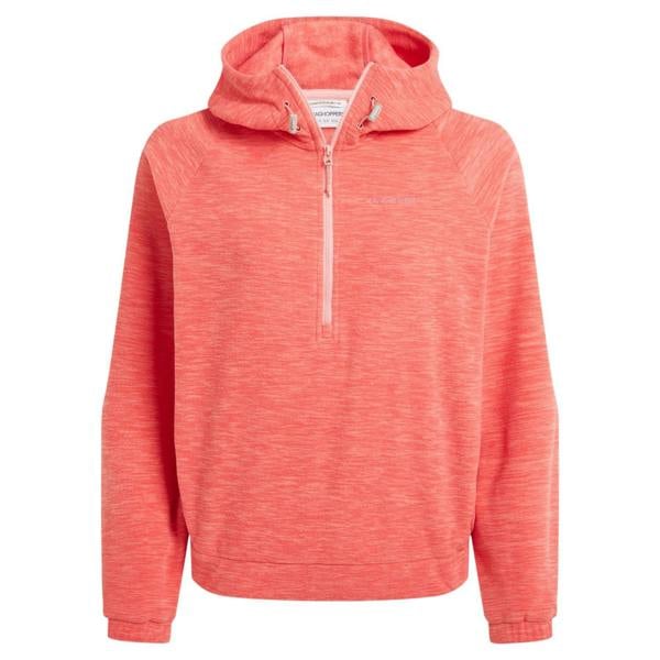 Craghoppers Womens/Ladies Esk Half Zip Fleece Top - Coral Reef - 
