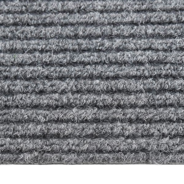 Berkfield Dirt Trapper Carpet Runner 100x100 cm Grey