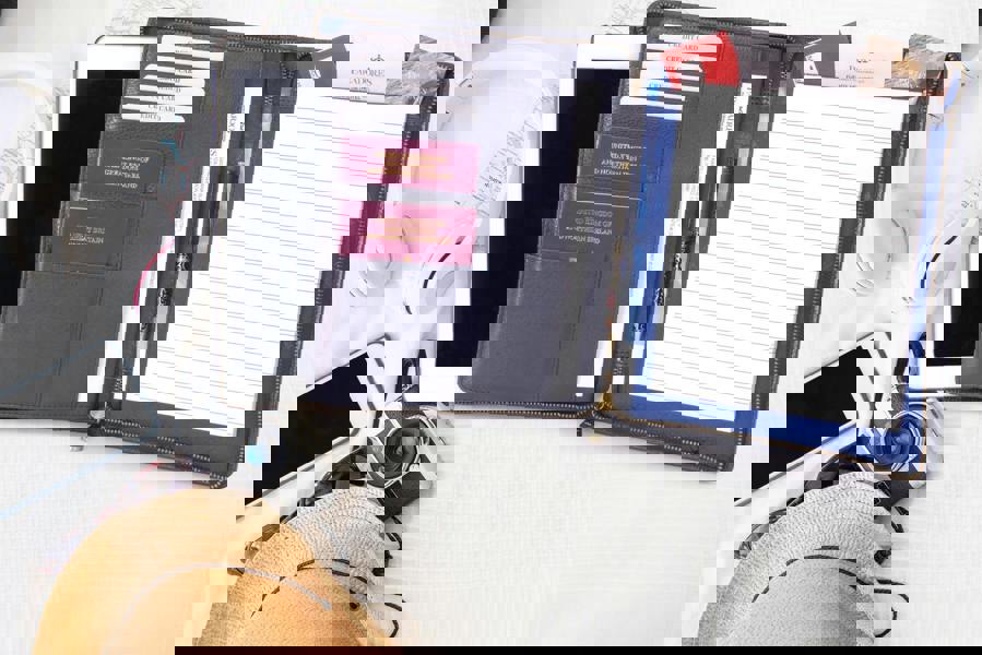 Catwalk Collection Handbags Angela - A5 Zip Folder