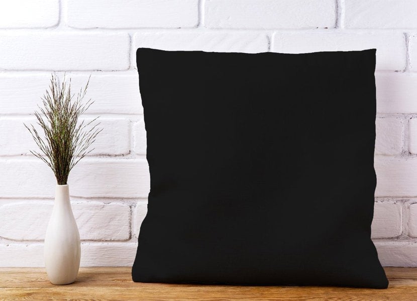 Warren Reed Midnight Black Cushions