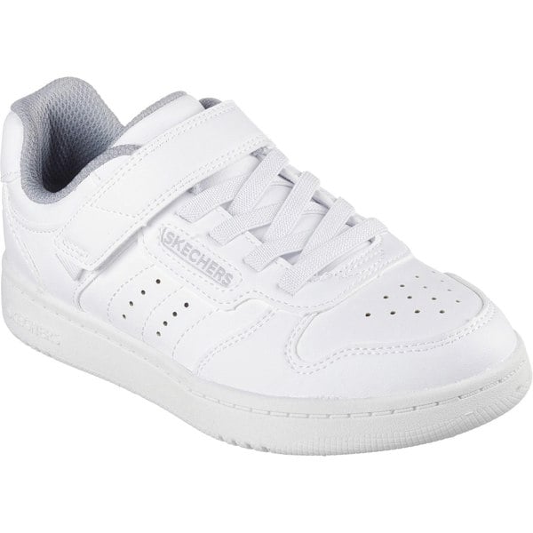 Skechers Boys Quick Street - Vorton Trainers - White