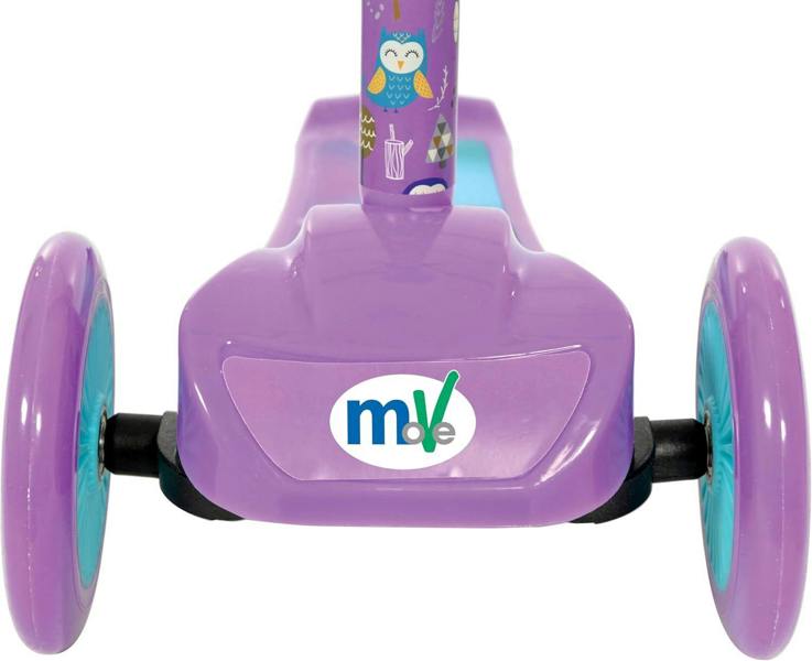 MoVe Mini Go! Owl Tilt Scooter with Squishle