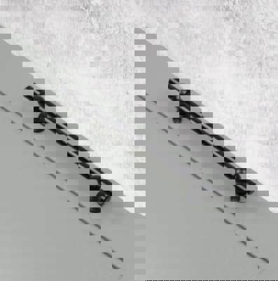 Handle & Home Matt Black T-Bar Handle and Coordinating Knob