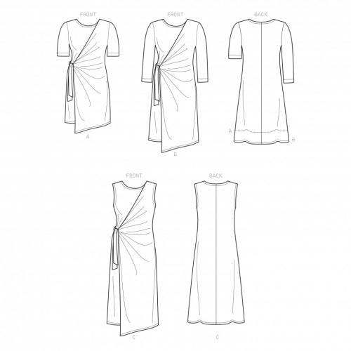 Simplicity Sewing Pattern 9259, Tunics, Dresses for Women, F5 (18W-20W-22W-24W-26W) - Intermediate