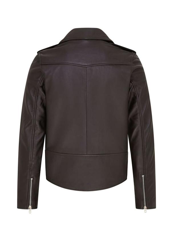 Infinity Leather Mens Classic Brando Leather Biker Jacket - Heinola