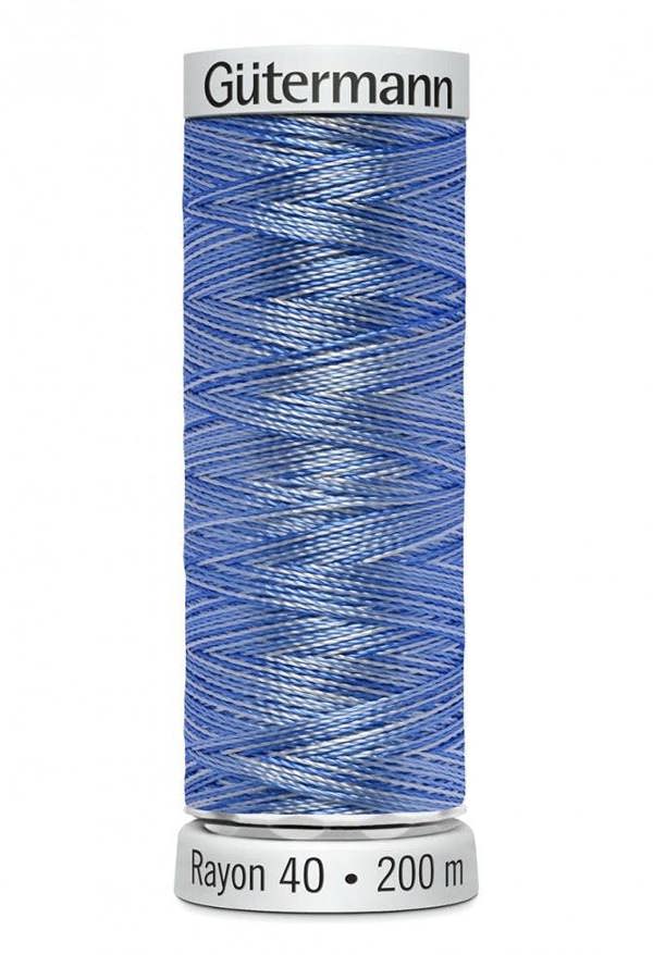 Gutermann No 40 Sulky Rayon Embroidery Thread 200m Rayon Thread Suitable For Embroidery