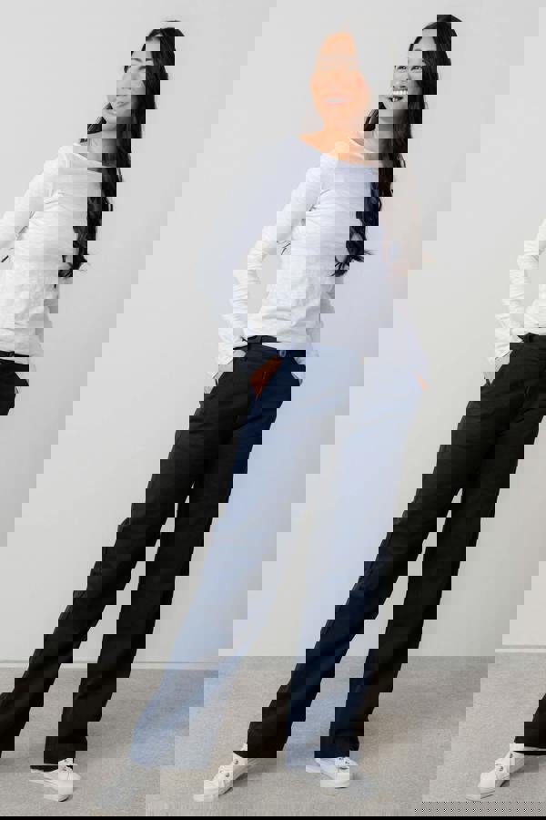 Lily & Me Monica Organic Cotton Jersey Top White