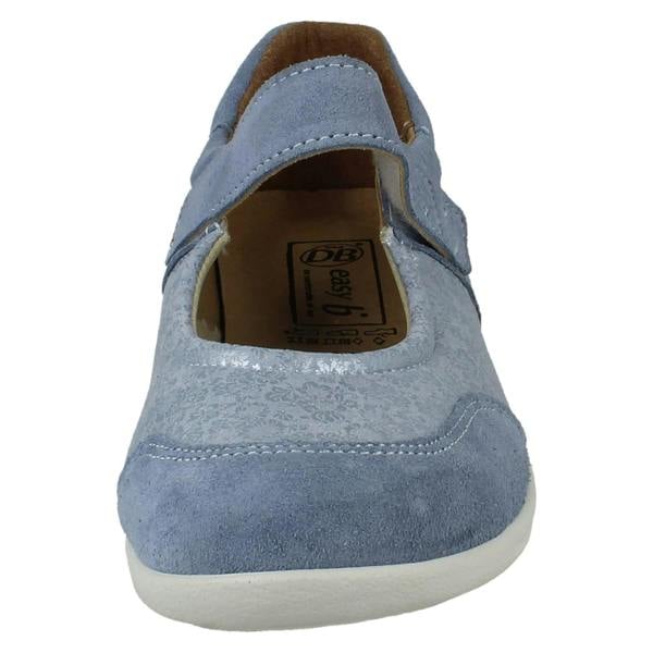 DB Shoes Ladies DB Shoes Hook and Loop Strap Casual Shoes Hamster
