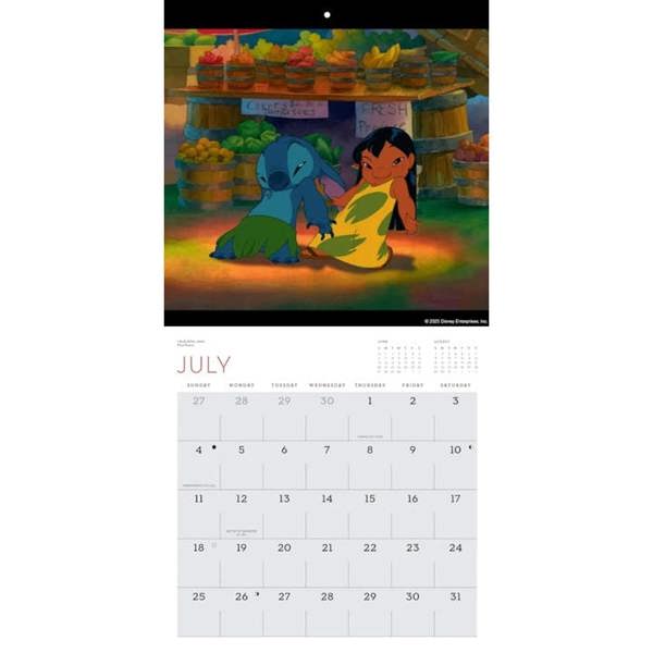 Disney Animation Calendar 2027, Wall Calendars, Month To View, Entertainment, Gift