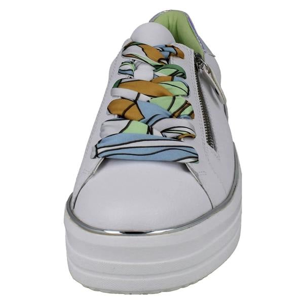 Remonte Ladies Remonte Scarf Lace Platform Trainers D1C06