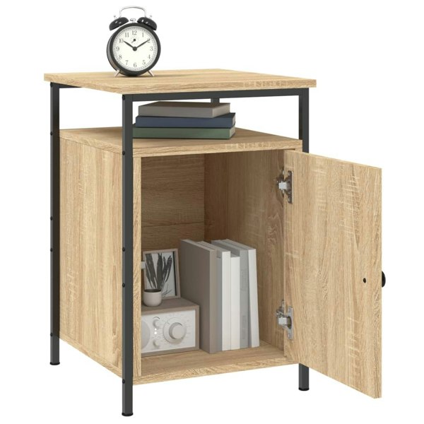 Berkfield Bedside Cabinet Sonoma Oak 40x42x60 cm Engineered Wood