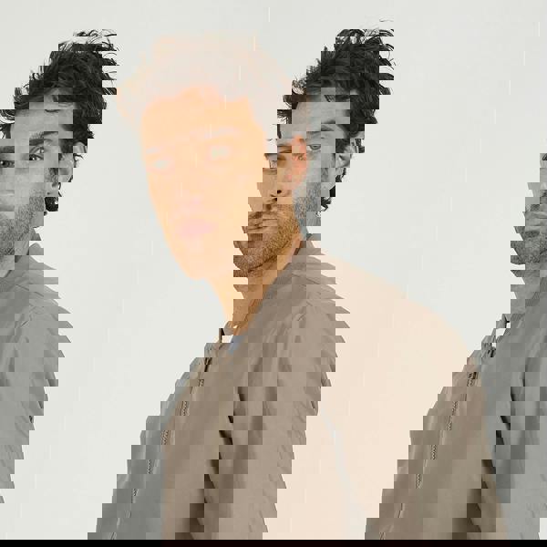 Brave Soul Taupe Bomber Jacket - Taupe Image 4