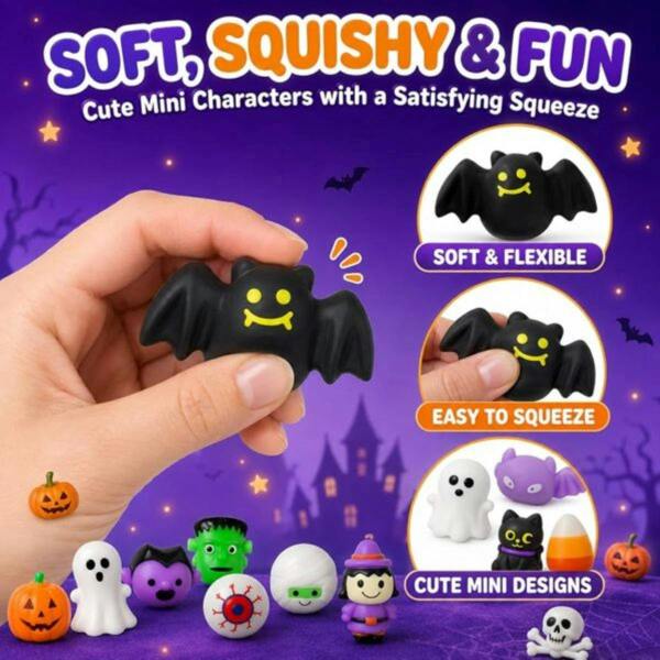 Leaper Halloween Squeeze Toy Countdown Calendar