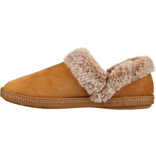 Skechers Cozy Campfire Fresh Toast Women's Slippers in Chestnut