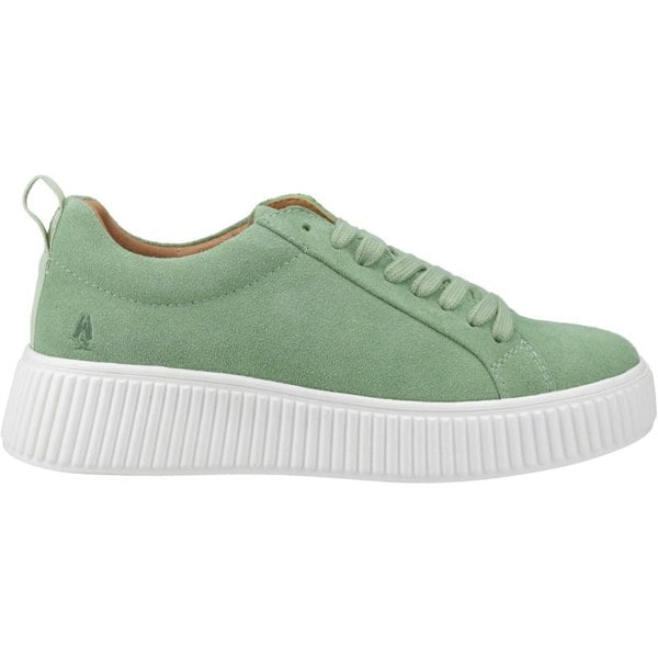Hush Puppies Harlow Suede Suede Women's Green Trainers