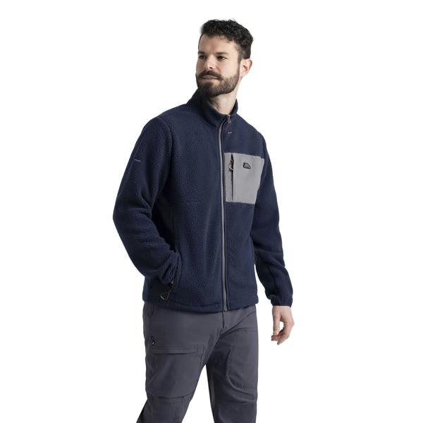 Trespass Mens Hamish AT200 Fleece Jacket - Navy - 